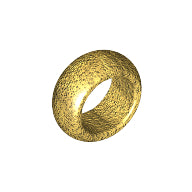 Plaatje in Gallery viewer laden, LEGO® los onderdeel Accessoire in kleur Chroom Goud 11010
