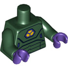 LEGO® los onderdeel Lijf met Motief Donkergroen 973pb1154c01