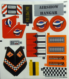LEGO® stickervel set 60103-1 Airport Air Show