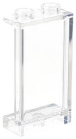 LEGO® los onderdeel Paneel in kleur Doorzichtig 87544