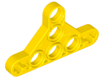 LEGO® los onderdeel Technische Hefbalk in kleur Geel 99773