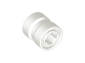 LEGO® los onderdeel Wiel in kleur Wit 74967