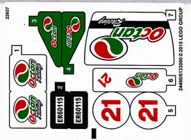 LEGO® stickervel set 60115-1 4 x 4 Off Roader (internationale versie)