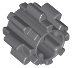 Plaatje in Gallery viewer laden, LEGO® Technische Tandwiel Donker Blauwachtig Grijs 10928
