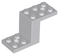 LEGO® los onderdeel Beugel Licht Blauwachtig Grijs 76766