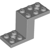 LEGO® los onderdeel Beugel Licht Blauwachtig Grijs 76766