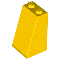 LEGO® los onderdeel Dakpan Algemeen in kleur Geel 3684c