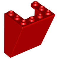 Plaatje in Gallery viewer laden, LEGO® los onderdeel Voorruit in kleur Rood 72475