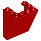 LEGO® los onderdeel Voorruit in kleur Rood 72475