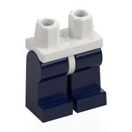 LEGO® los onderdeel Benen in kleur Wit 970c63