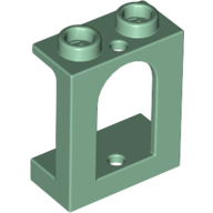 LEGO® los onderdeel Raamkozijn in kleur Zandgroen 90195