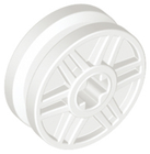 LEGO® los onderdeel Wiel in kleur Wit 56903