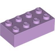 Plaatje in Gallery viewer laden, LEGO® los onderdeel Steen in kleur Lavendel 3001