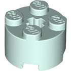 LEGO® los onderdeel Steen Rond in kleur Licht Aqua 3941