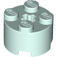 LEGO® los onderdeel Steen Rond in kleur Licht Aqua 3941