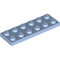 Plaatje in Gallery viewer laden, LEGO® los onderdeel Plaat Algemeen Helder Lichtblauw 3795