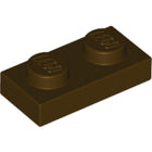 LEGO® los onderdeel Plaat Algemeen Donker Bruin 3023