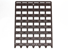 LEGO® los onderdeel Deur in kleur Donker Bruin 11216