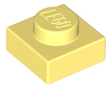 Plaatje in Gallery viewer laden, LEGO® los onderdeel Plaat Algemeen Helder Lichtgeel 3024