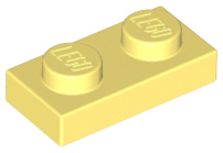 LEGO® los onderdeel Plaat Algemeen Helder Lichtgeel 3023