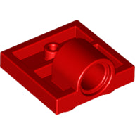 Plaatje in Gallery viewer laden, LEGO® los onderdeel Plaat Aangepast in kleur Rood 10247