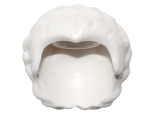 Plaatje in Gallery viewer laden, LEGO® los onderdeel Haar in kleur Wit 64807