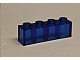 Plaatje in Gallery viewer laden, LEGO® los onderdeel Steen Doorzichtig Donkerblauw 3010