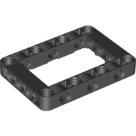 Plaatje in Gallery viewer laden, LEGO® los onderdeel Technische Hefbalk in kleur Zwart 64179