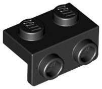 LEGO® los onderdeel Beugel in kleur Zwart 99781