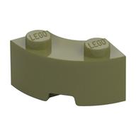 Plaatje in Gallery viewer laden, LEGO® los onderdeel Steen Rond in kleur Olijfgroen 85080