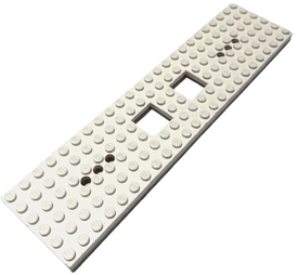 LEGO® los onderdeel Trein in kleur Wit 92088