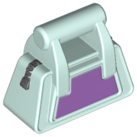 Plaatje in Gallery viewer laden, LEGO® los onderdeel Friends in kleur Licht Aqua 93091pb01