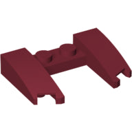 Plaatje in Gallery viewer laden, LEGO® los onderdeel Wig in kleur Donkerrood 11291