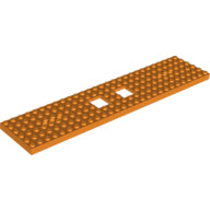 LEGO® los onderdeel Trein in kleur Oranje 92339