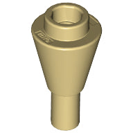 Plaatje in Gallery viewer laden, LEGO® los onderdeel Kegel in kleur Geelbruin 11610