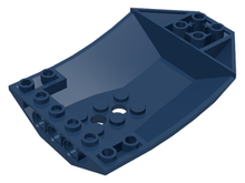 Plaatje in Gallery viewer laden, LEGO® los onderdeel Cockpit in kleur Donkerblauw 42021