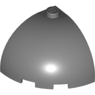 LEGO® onderdeel Steen Rond Donker Blauwachtig Grijs 88293