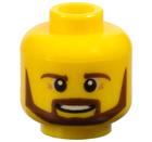 LEGO® los onderdeel Hoofd in kleur Geel 3626cpb0884