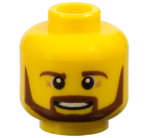 LEGO® los onderdeel Hoofd in kleur Geel 3626cpb0884