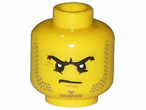 LEGO® los onderdeel Hoofd in kleur Geel 3626cpb0894