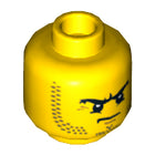 LEGO® los onderdeel Hoofd in kleur Geel 3626cpb0894