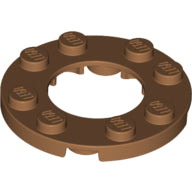 LEGO® los onderdeel Plaat Rond in kleur Medium Noga 11833