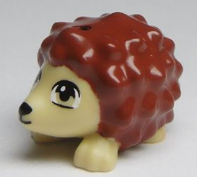 LEGO® los onderdeel Landdier in kleur Geelbruin 98389pb01