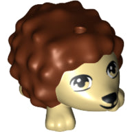 Plaatje in Gallery viewer laden, LEGO® los onderdeel Landdier in kleur Geelbruin 98389pb01