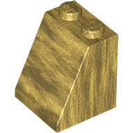 Plaatje in Gallery viewer laden, LEGO® los onderdeel Dakpan Algemeen Parel Goud 3678b