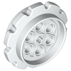 LEGO® los onderdeel Wiel in kleur Wit 57519