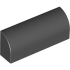 LEGO® los onderdeel Dakpan Gebogen in kleur Zwart 6191