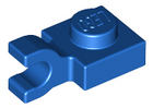 LEGO® los onderdeel Plaat Aangepast in kleur Blauw 6019