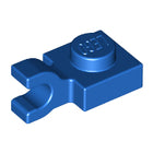 LEGO® los onderdeel Plaat Aangepast in kleur Blauw 6019