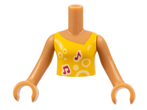 LEGO® los onderdeel Romp in kleur Medium Noga FTGpb012c01